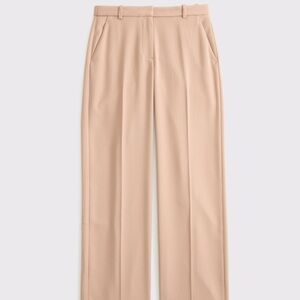 Abercrombie & Fitch Camel Wide Leg Pants Size 32 Long New with Tags